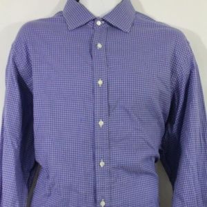 Ralph Lauren Purple Label XL Purple Check Shirt
